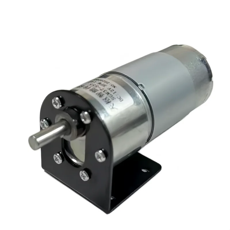 equipped with 12V or 24V gear motor and adjustable power controller bracket，37-555 Miniature Speed Reduction Motor