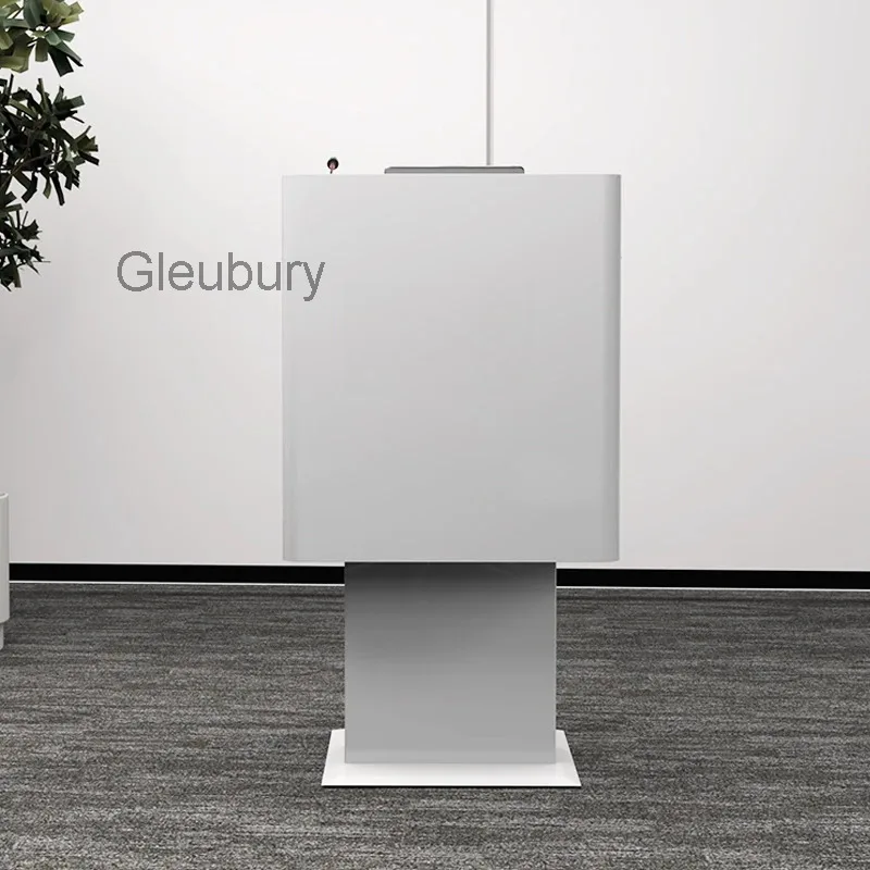 Lift-up Simple Reception Desks Modern Classroom Meeting Reception Desks Stainless Custom Office Furniture Военное ДелоZY40JDT