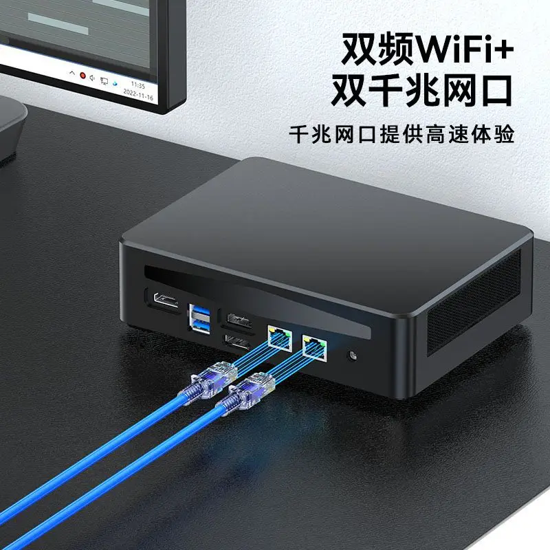 13Th Generation Core I9 Mini Mini Pc Thunderbolt 4 Dual Network Home Gaming Office Portable Minipc Mini Desktop