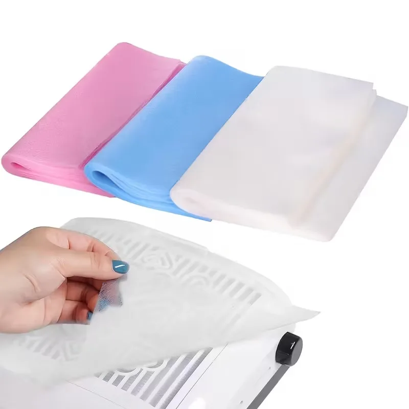 Professional Nail Art Dust Collector Efficient Filter Paper for Manicure Machine Accessories Dust-Free Nail Tools for Salon Use
