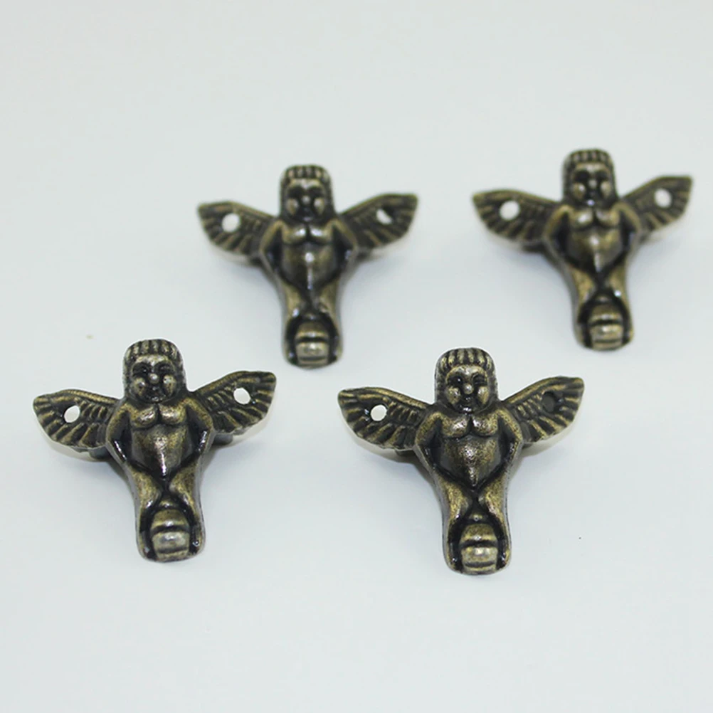 

8 шт., мебельные ножки из цинкового сплава в форме ангела, элегантный дизайн для диванов, кроватей, стульев и других мебели, опорные ножки для диванов
