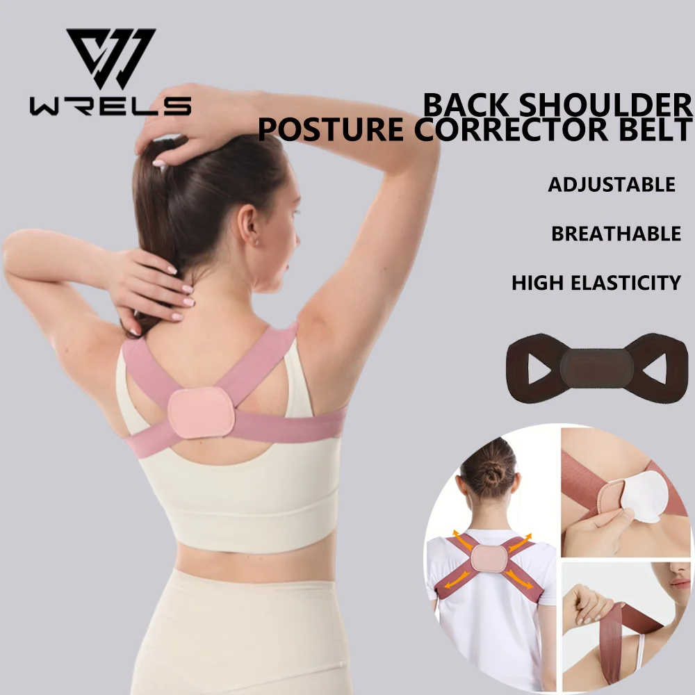 Back Posture Corrector Invisible Breathable Adjustable Back Support Belt Men Women Gym Fitness Spine Support Back Shaper Brace