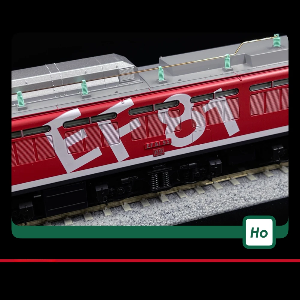 HO Scale 1/87 KATO Train Model 1-322 EF81 Electric Locomotive   Unit 95 Rainbow Color Rail Car Toy Gift