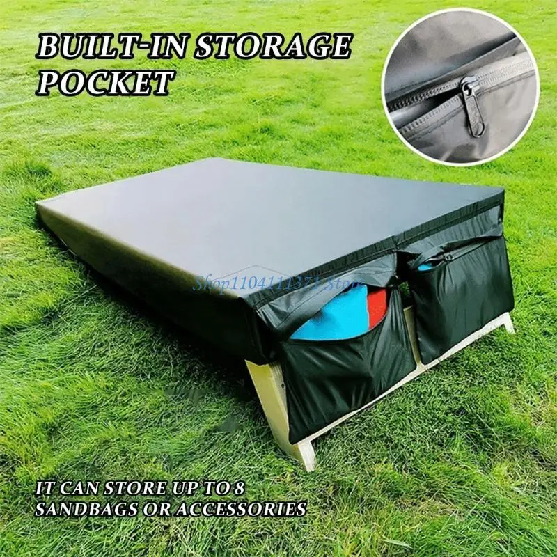 

P9FC Corn Hole Board Covers with Pockets Fits 4' x 2' Boards Corn Hole Covers