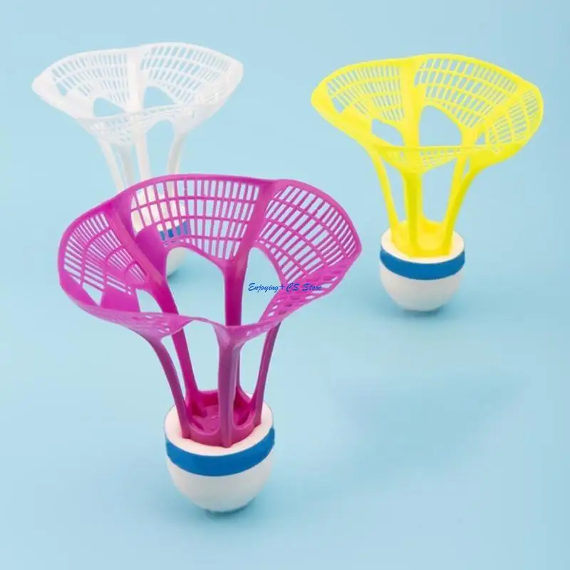 

Y51D 3PCS/SET Outdoor Badminton Airshuttle Пластиковый нейлон.