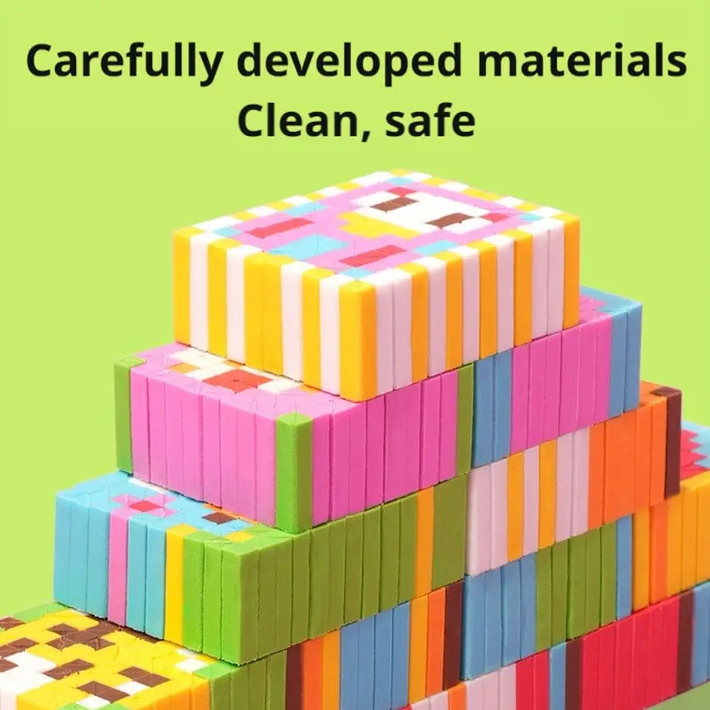 Borrachas artesanais diy, brinquedo educacional infantil, material seguro, fácil de moldar, estimula a imaginação das crianças, habilidade prática