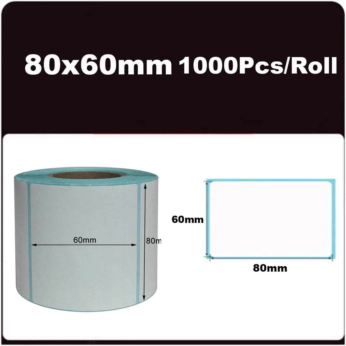 700 stks/rol 40*20/40*30/50*30mm Printbenodigdheden Thermisch Label Sticker Papier Waterdicht Supermarkt Prijs Blanco Label Direct Print