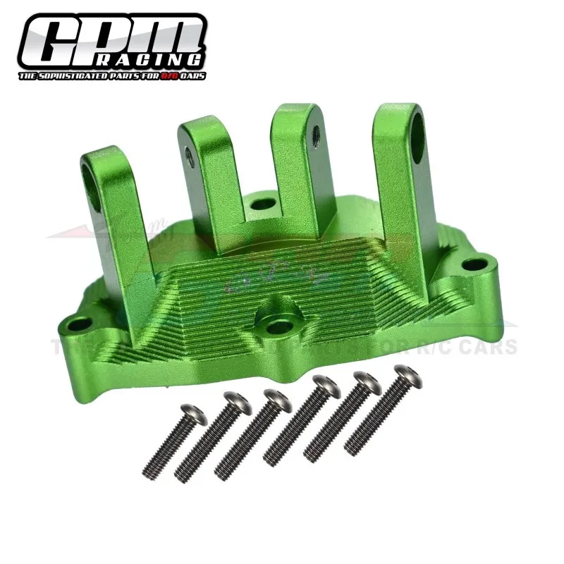 GPM Aluminum Rear Upper Gearbox Mount For Upper Suspension Links For LOSI 1/10 BAJA REY 1/10 ROCK REY