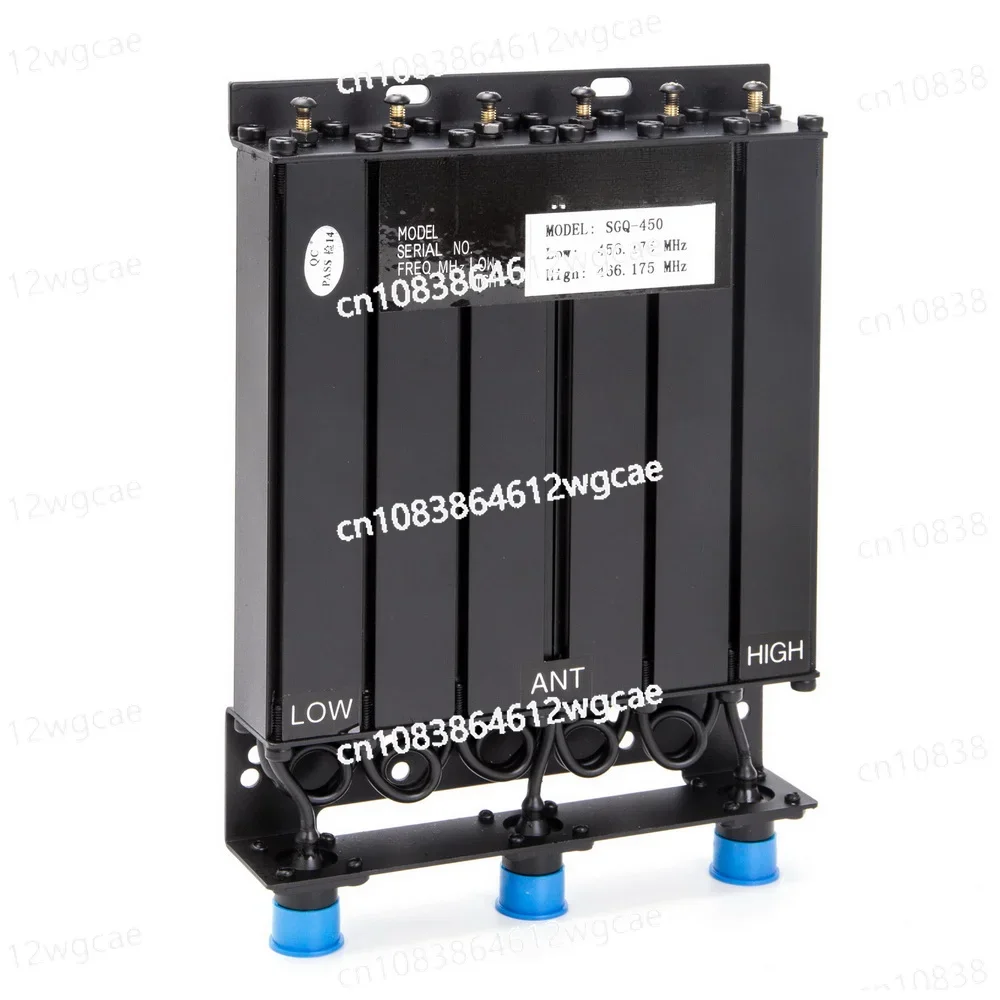 400-470MHz 30W Duplexer for Radio Repeater with Preseted Low Frequency & High Frequency N Female Connectors