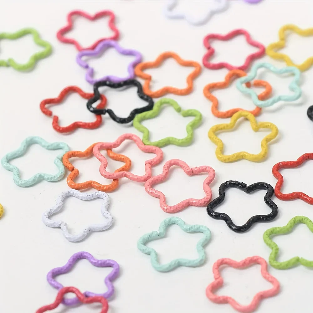 30 قطعة حلقات الشعر سبيكة الكفة دبابيس الشعر نجمة خمر حلقات جوفاء إكسسوارات الشعر للضفائر