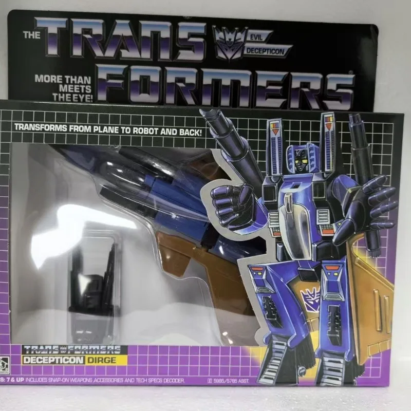 Transformateur G1DirgeKO, jouets animés, Kit de Garage, nouveau, en Stock ‌ Jouet artistique cadeaux de vacances personnages d'anime Studio collectionner modèle mobile