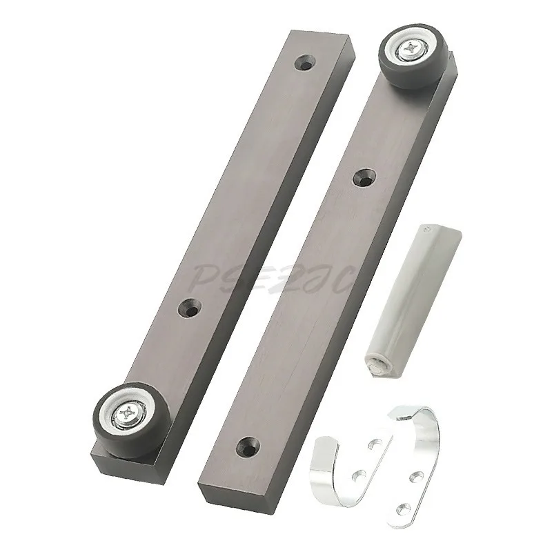 Cabinet Door Top Silent Rotating Track Plug-in Telescopic Component Upward Folding Door Invisible Sliding Rail