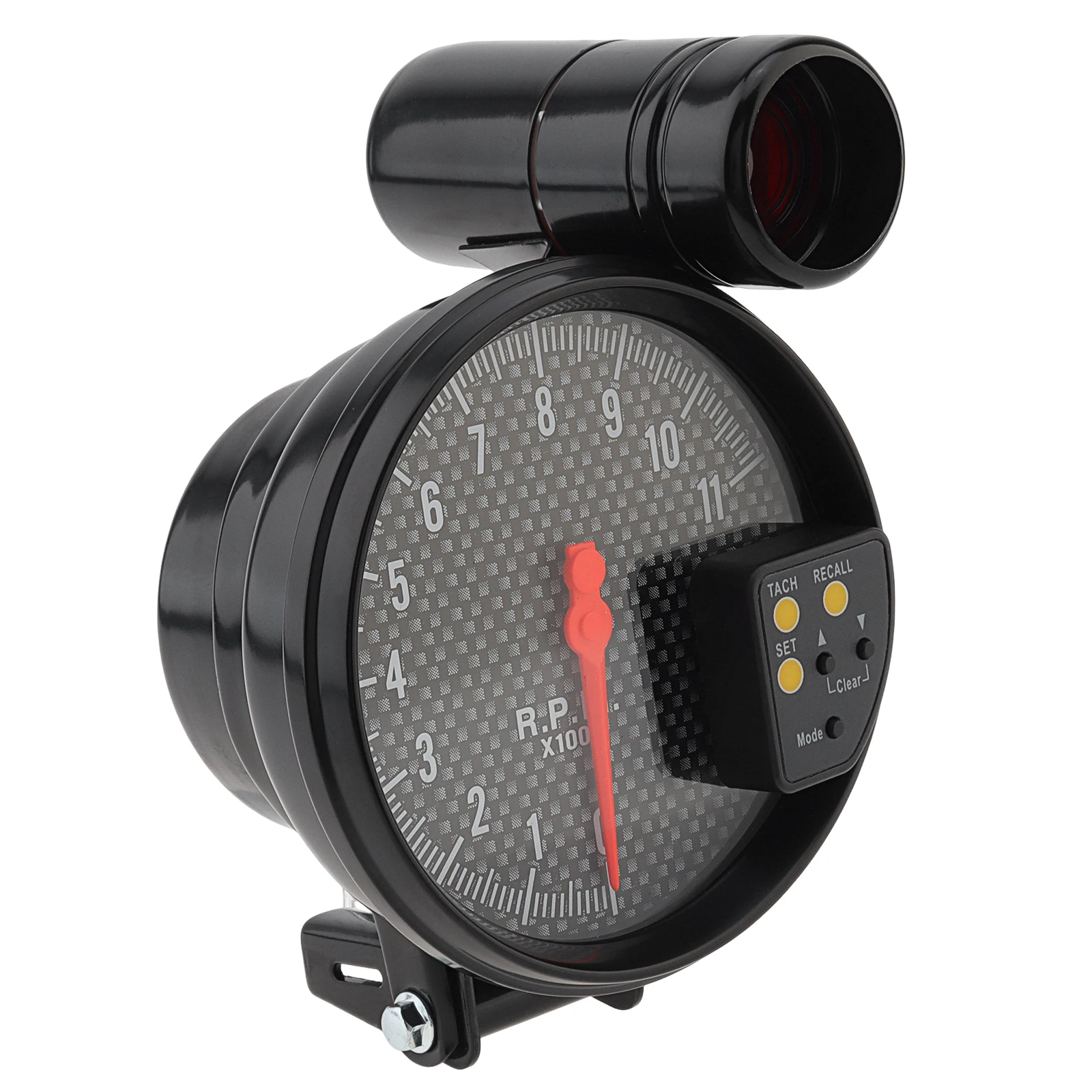 12V 5-Inch 0-11000 RPM Car Tachometer Gauge for 4/6/8-Cylinder Vehicles with Shift Light Auto Gauges
