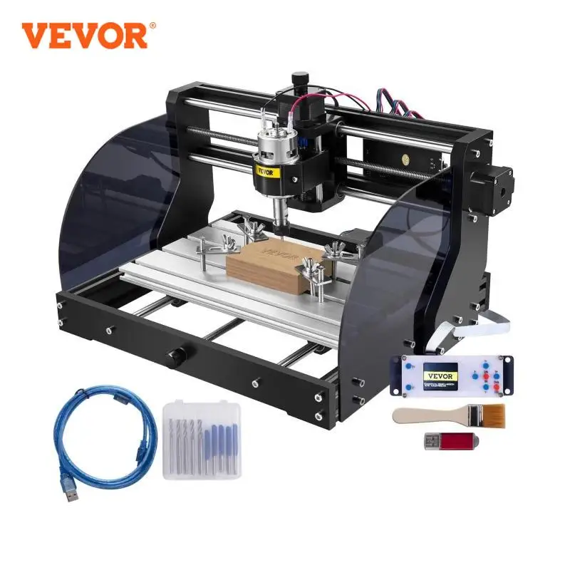 VEVOR CNC Router Machine 3018-PRO 3 Axis PCB Milling Machine Wood Router Engraver GRBL Control DIY Engraving CNC Machine AU Sale