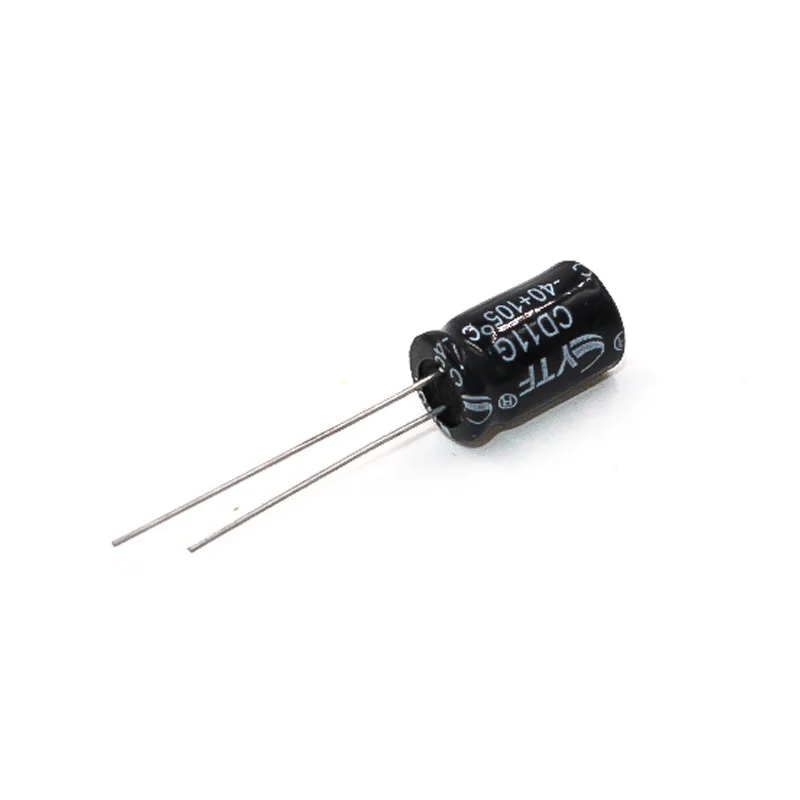 20pcs Electrolytic capacitors Plug-in 4.7UF/450V Volume 8*12mm 450V4.7UF Electrolytic capacitors Electrolytic Capacitor