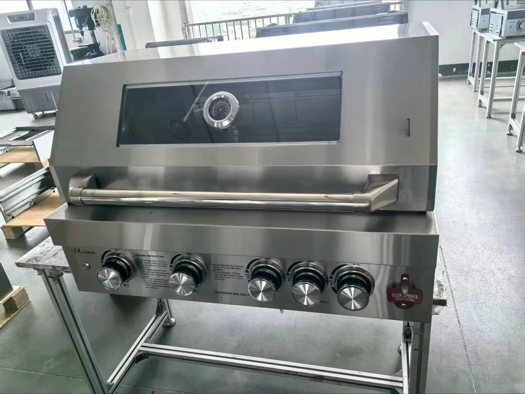 Rotating Bbq Grill Bbq Grill Set Ingebouwde Bbq Grill