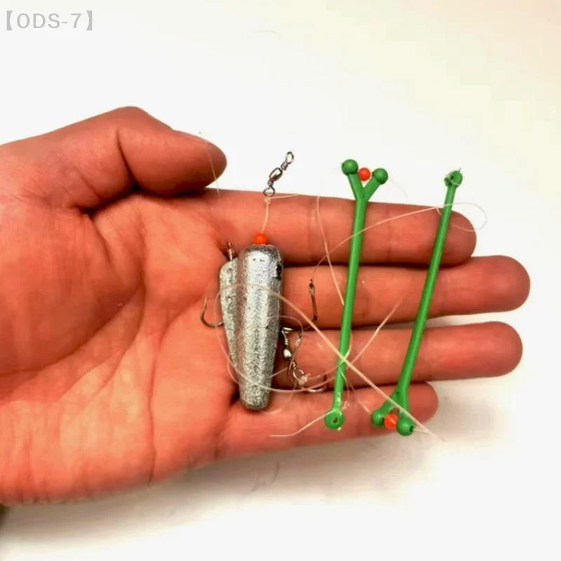 [ODS-7]Pre Tied A Type Fishing Rig With Lead Sinker Waterproof Strong PE Line for Deep Sea Trolling Fishing【WO】