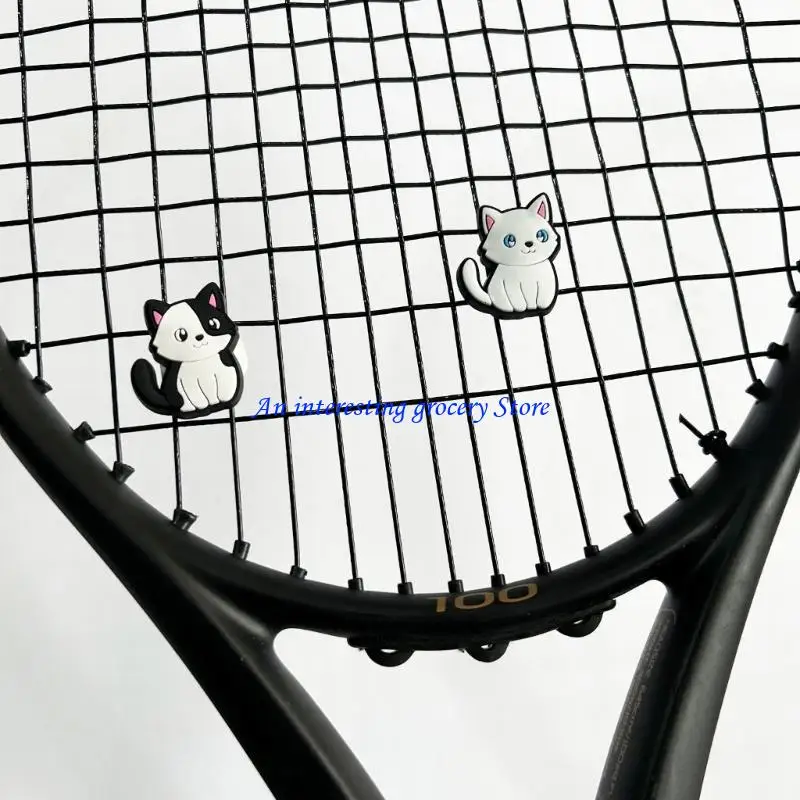 652D 10pack Cats Tennis Dampeners Reducing Impacts for Better Wrist Comfortable Silicones Materials