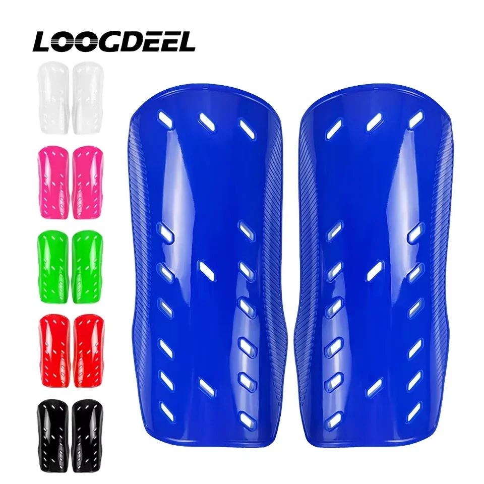 

Loogdeel 1 пара пористых футбольных щитков для защиты голени, профессиональные тренировочные утолщенные вставки для футбола, спортивная защита ног