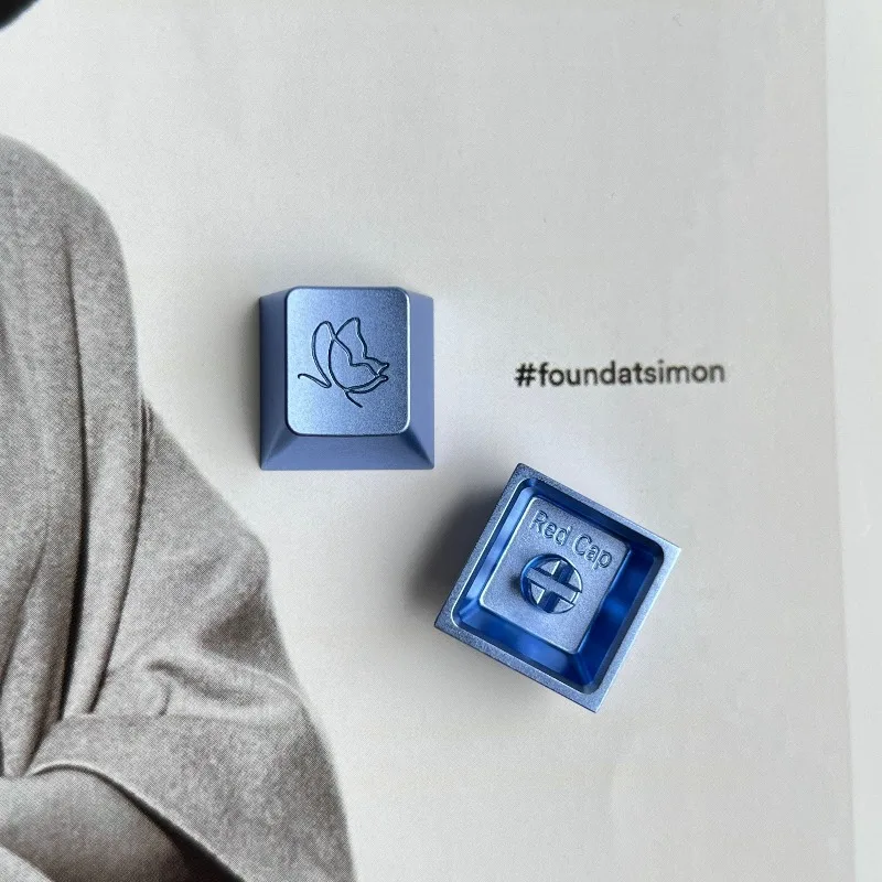 

Psylocke Theme Keycaps Set Aluminium Cherry Profile R4 Custom Original Handmade Keycaps for Mechanical Keyboard Accessories Gift