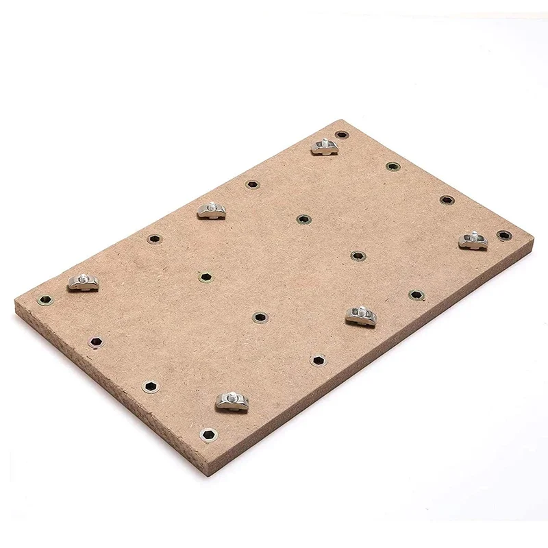 M6穴のワークベンチ保護ボード,mdf Spilboard,CNC用アクセサリー3018 max 3018 pro 3020 plus,彫刻機