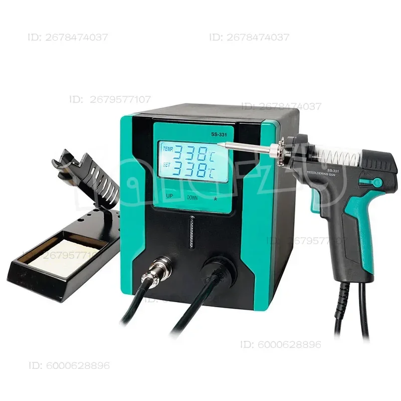 SS-331H Electric Fully Automatic Solder Remover Powerful  Remover Gun Disassembly and Assembly