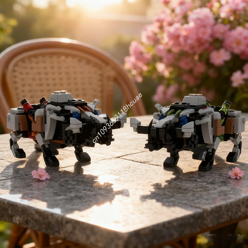 594pcs MOC Bristlebacks En Apex Gamesed Model Building Speelgoed Blokken Kerstcadeaus Architectuur Onderwijs Baksteen Kinderen Verjaardag