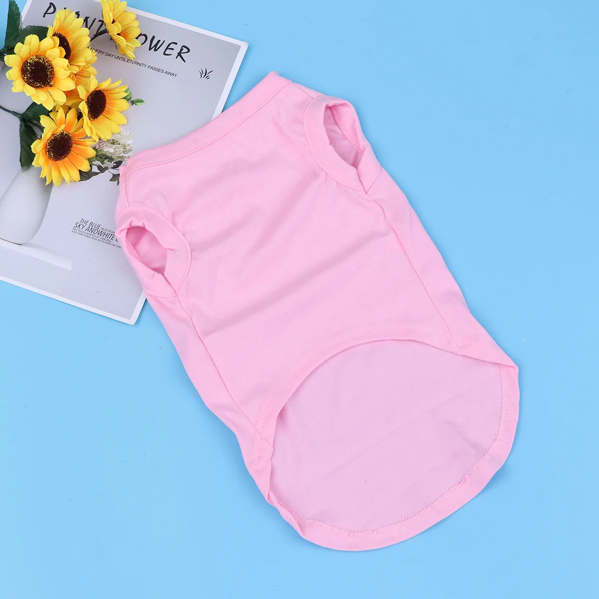 Pet Dog Clothes Summer Puppy Shirt Lightweight Soft Fabric Keeps Dog Cool and Stylish Ideal for Daily Use Outdoor Activities