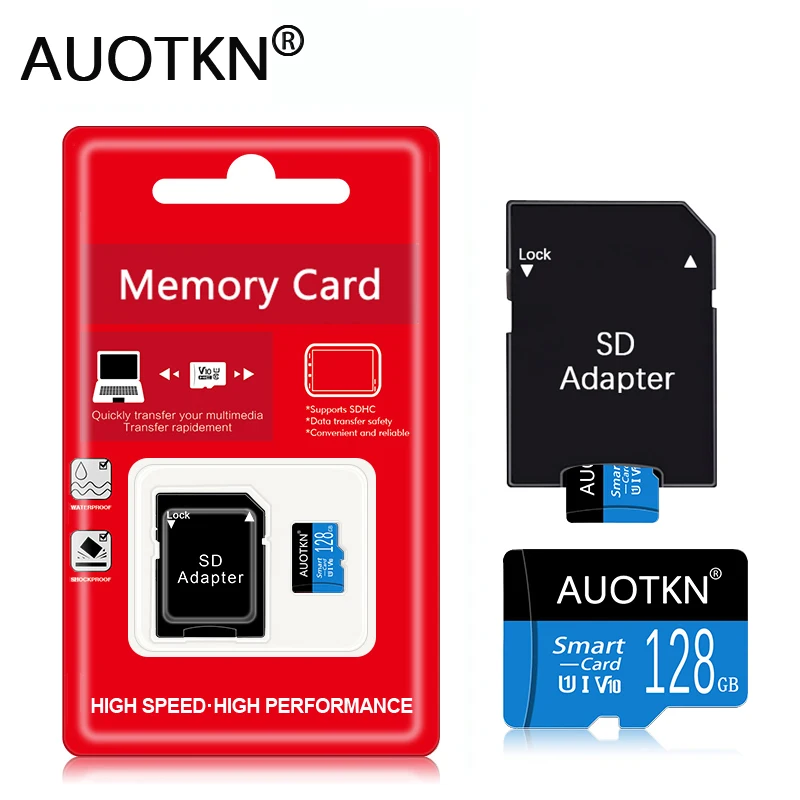 100% Real capacity Micro tf SD Card Class 10 Mini SD Card Flash TF Card 8GB 16GB 32GB 64GB Memory Card For Phone/Computer/Camera