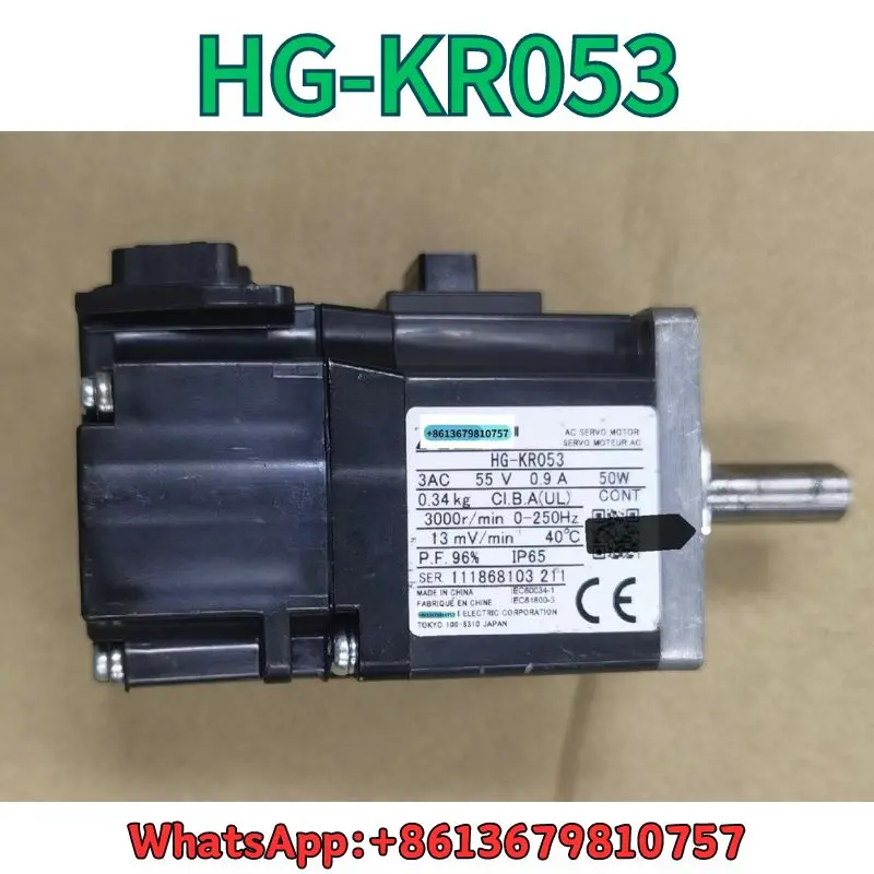 Used Servo motor HG-KR053 test OK Fast Shipping