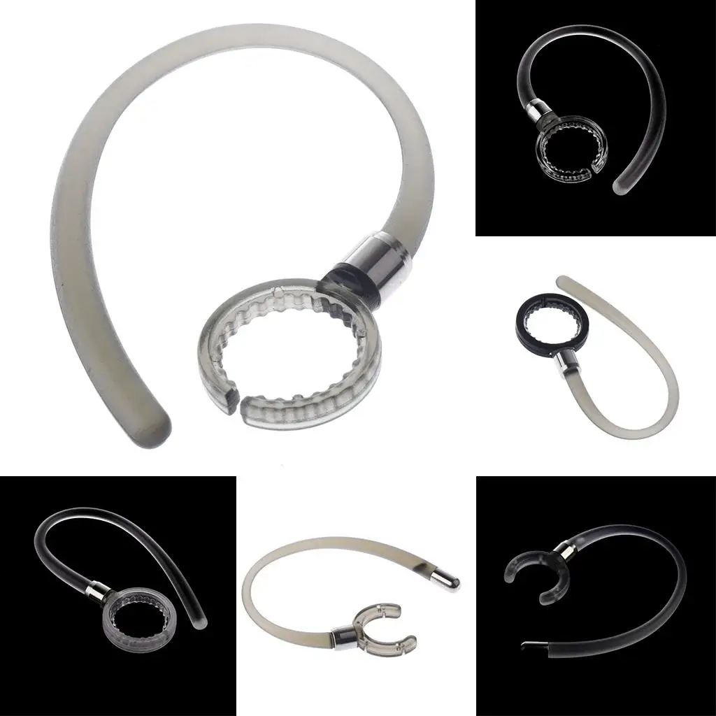 Adjustable Bluetooth Ear Hook PC ABS Clamp Loop Clip for Earphones Universal Wireless Headset Replacement