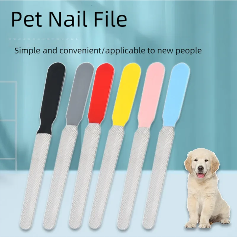 Cat specific nail file, pet puppy manual claw grinder, rabbit puppy and cub nail trimmer, toe nail grinder