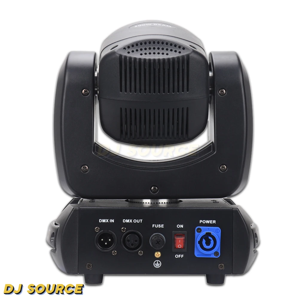 Imagem -05 - Led Moving Head Light Beam Spot Lights 18 Prism Effect Dmx para dj Party Club Boate Efeitos de Palco 100w