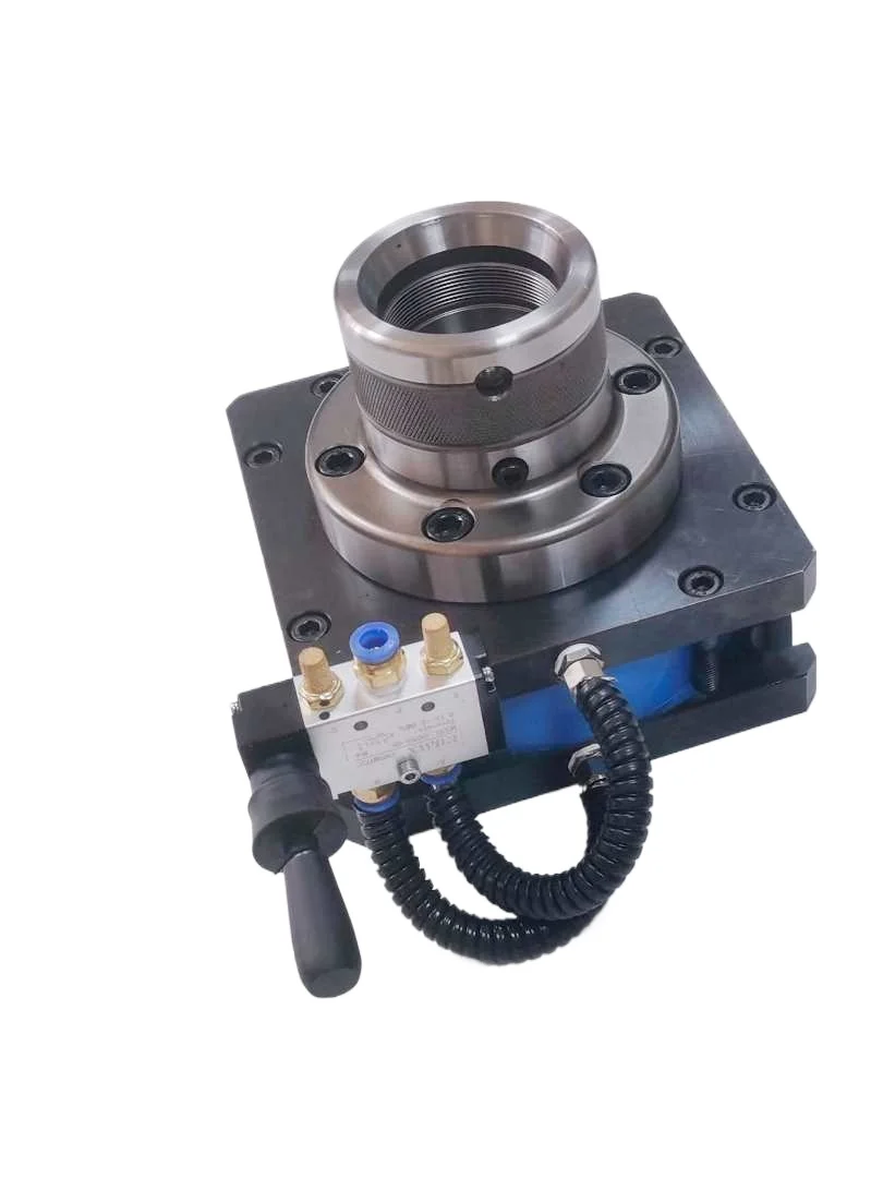 

46 Machine chuck holder Pneumatic/hydraulic dual-purpose drilling, tapping and milling internal support fixture