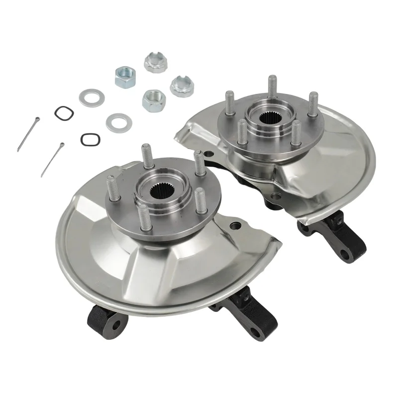 

Front Steering Knuckle + Wheel Hub Bearings For Jeep Patriot Compass 2007-2017 698-410 698-411