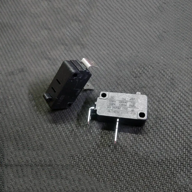 Original MS801 bent foot microswitch 2-pin normally open rice cooker switch 16A250V