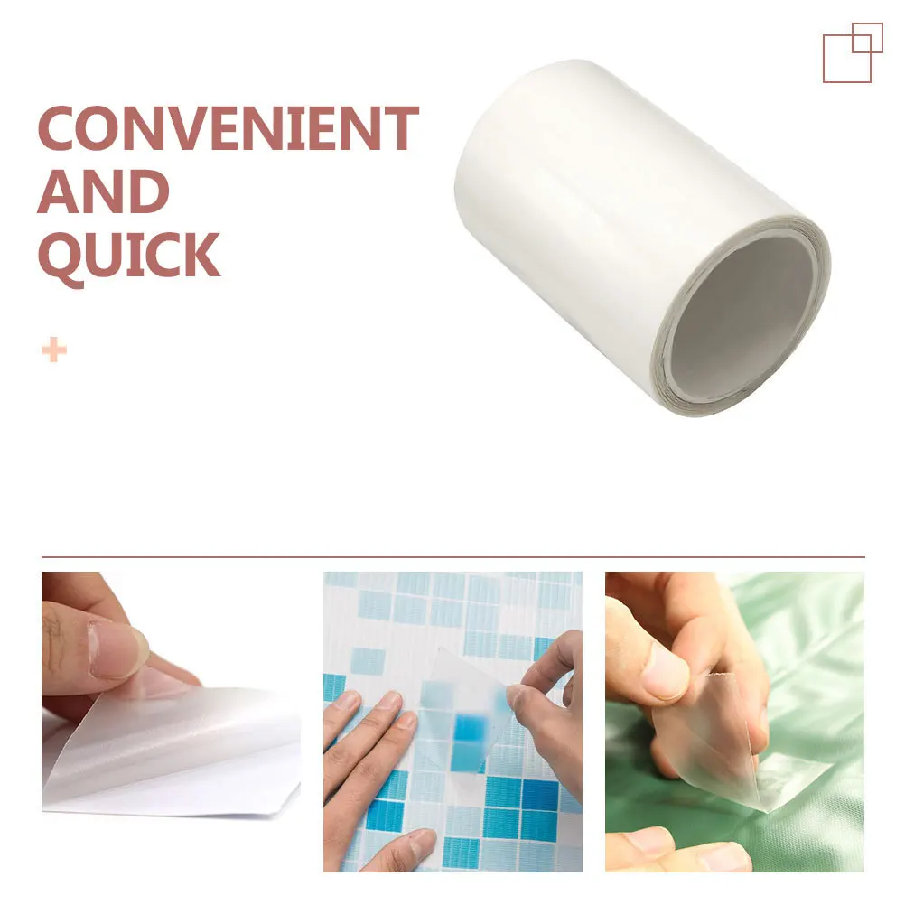 Parche de reparación de anillo de natación, revestimiento de piscina inflable multiusos, autoadhesivo para Kayak, balsa, cama de aire, barco de Pvc duradero, 1 rollo