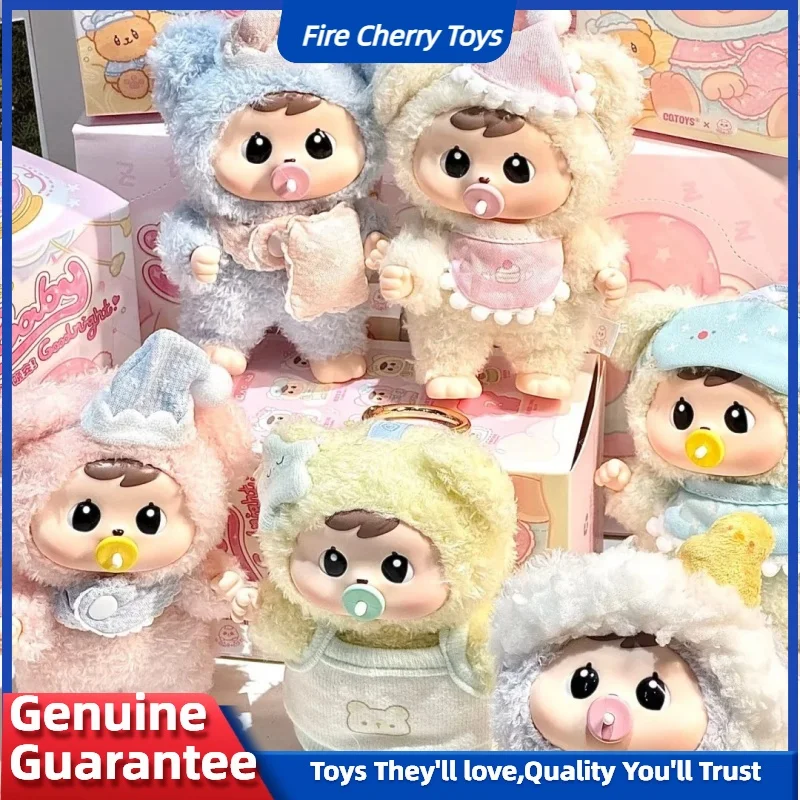 

Genuine Bao-Ao Good Night Series Plush Toy Blind Box Collectible Dolls Trendy Moving Skeleton Action Figures For Kids Collectors