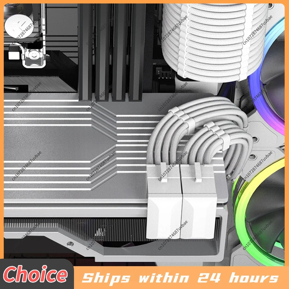 1-5Pcs 180 Degree ATX 8 Pin Power Supply Adapter 8 Pin Female To 8 Pin Male DIY for Graphics Card Desktop Computer Accessories