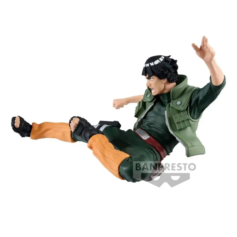 Original Bandai Banpresto Vibration Stars VS NARUTO Might Guy Anime Action Figures Model Collection Gift Toys