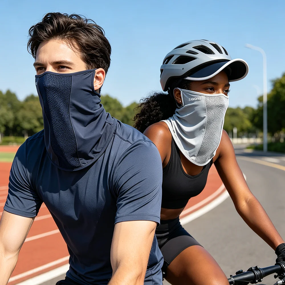 Sports Mask Breathable - 1pc Sun Protection Mask Mesh Breathable