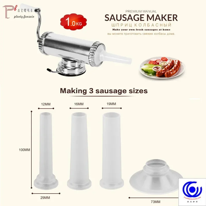 Metal Stuffers for Meat Poultry, Kitchen Tools, Cooking Manual, Stuffers, Stuffers, Special Counter, Furnishsalon