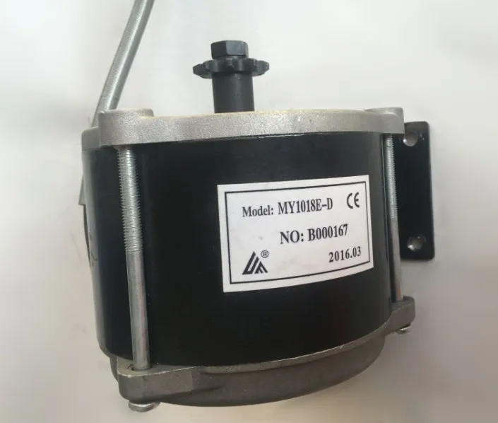 500w Dc 36v MY1018E high speed brush motor ,brush motor for electric tricycle, Electric Scooter motor