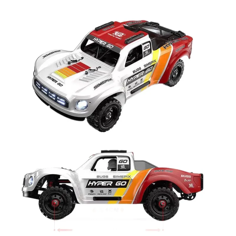 Meijiaxin 14211 Off-Road Vehicle Model High-Speed RC Car Simulation Remote Control Short Truck Toy for Ages 14+ gift