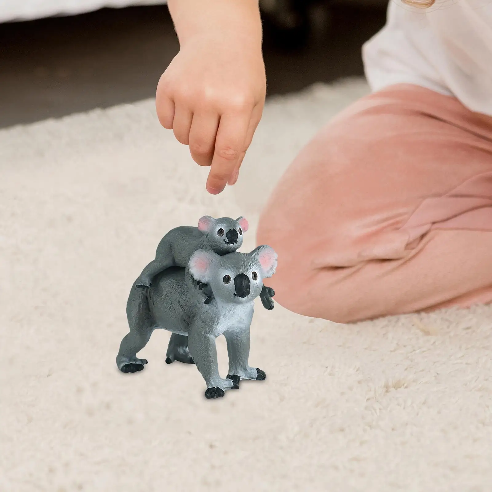 

Koala Bear Toy Figure Miniature for Party Favors Decorations Cake Topper