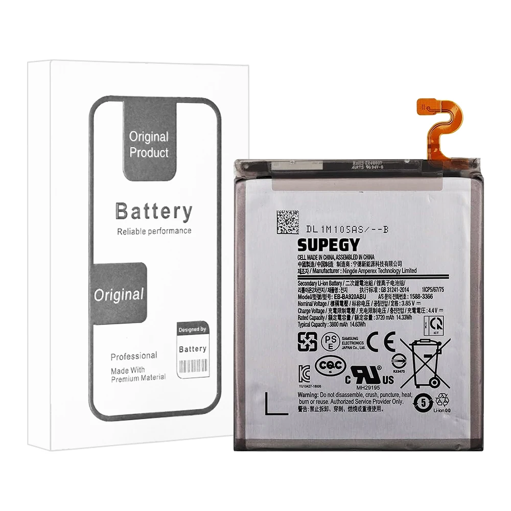 SUPEGY 2026 Years High Quality 100% New EB-BA920ABU Battery For Samsung GALAXY A920 A9-2018 A9S A9-2019 Phone Battery+Tools