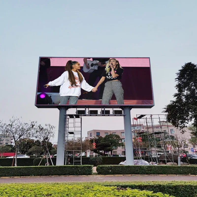P3 P4 P5 P6 P8 P10 Outdoor LED Panel Display Screen Full Color Digital Advertising Billboard For Road Side