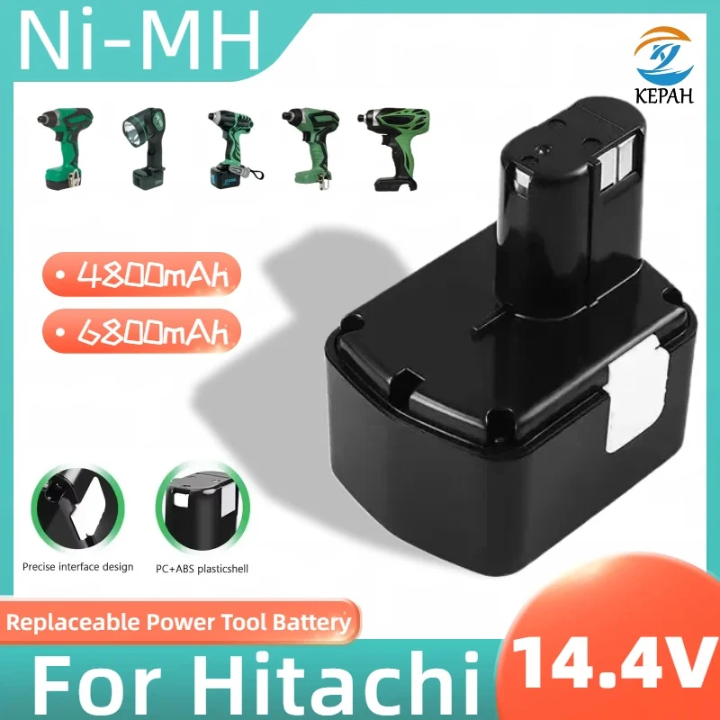 

Новинка для Hitachi 14,4 В NI-MH 12,8 Ач аккумуляторная батарея EB1414S EB1414 EB1424 EB14B EB1412S DS14DL DV14D CJ14DL Аккумуляторная дрель