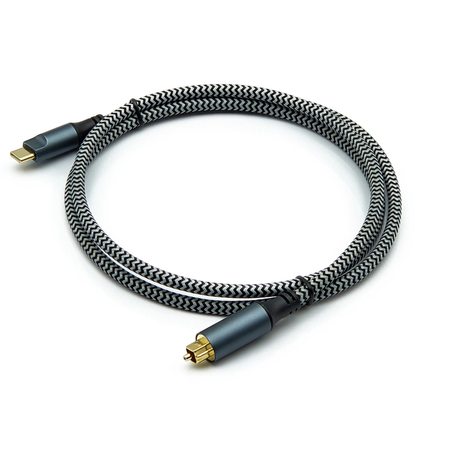 1.2m 1.8m 3m 4.5m USB-C Male to TOSLINK Fiber Optic Male Supports Digital Audio Output In USB-C Devices SPDIF
