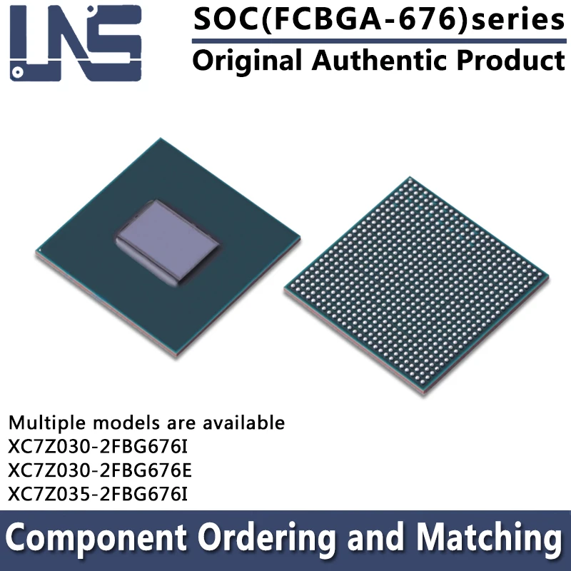 1PCS XC7Z030-2FBG676I XC7Z030-2FBG676E XC7Z035-2FBG676I FCBGA-676 CORTEX-A9 800MHZ SOC